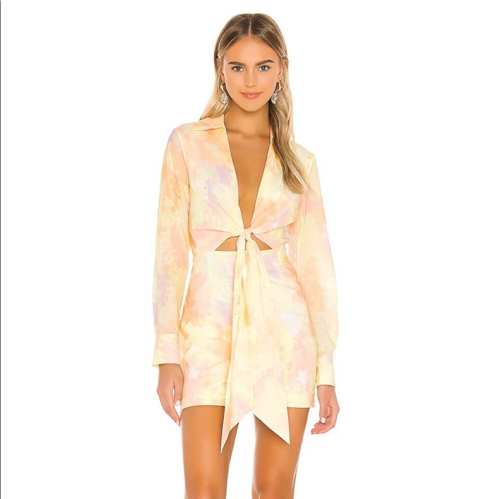 Revolve L’Academie The Flo Mini Dress